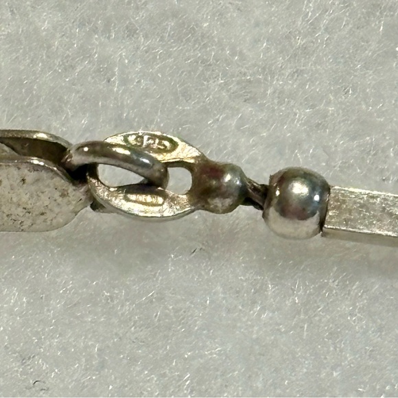 Vintage Sterling Silver 925 Mixed Bead Necklace 16” - Picture 11 of 11